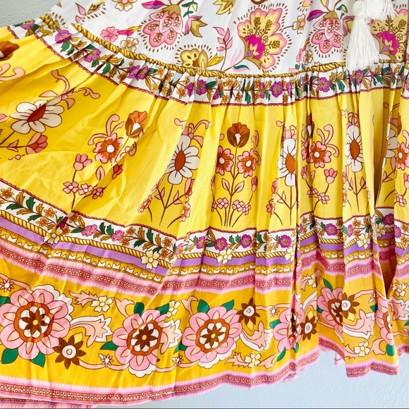 Spell & The Gypsy Collective Portobello Road Playdress In Honey Dew size M - Picture 6 of 12